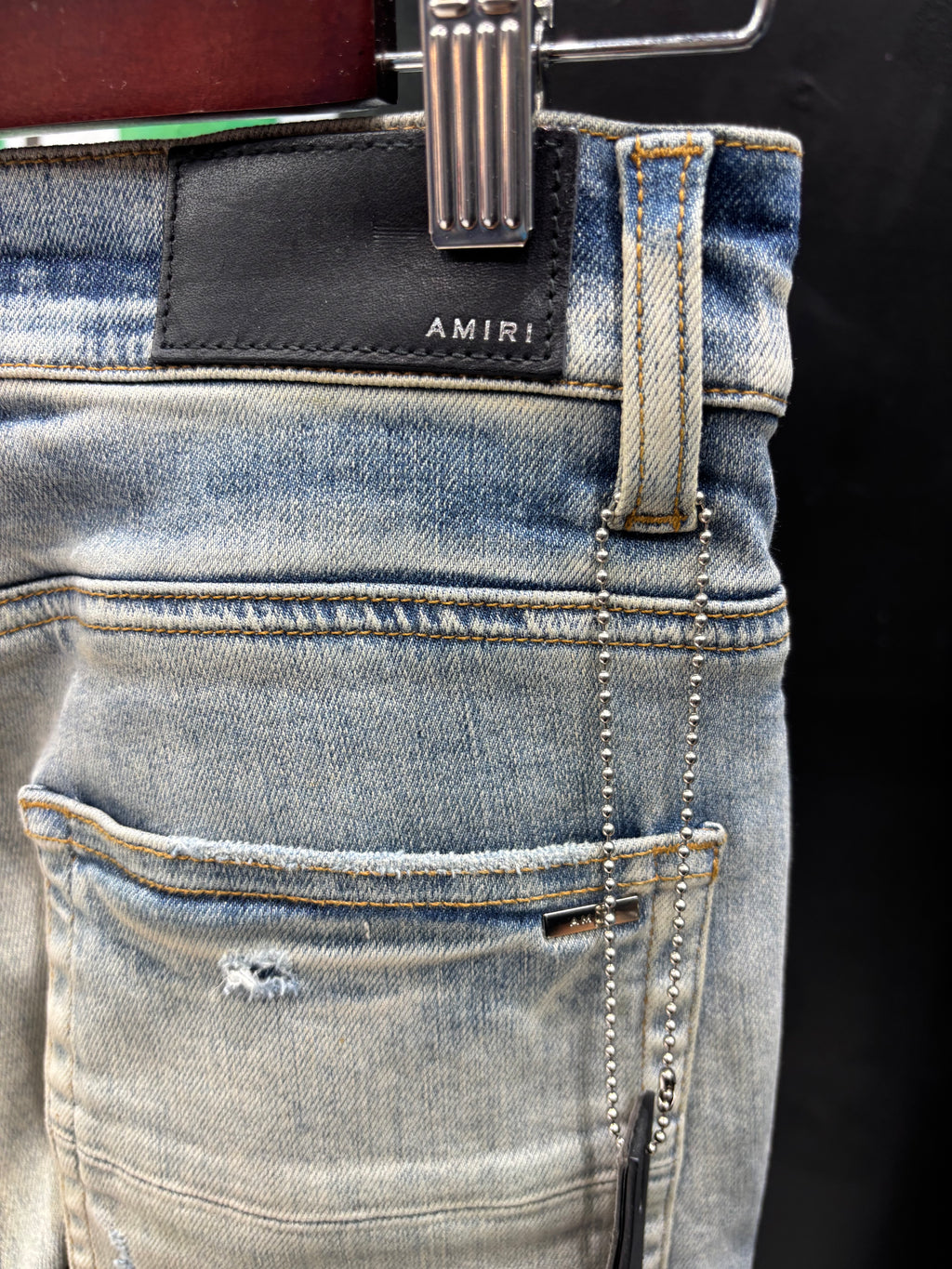 Amiri jeans tye die art patch sz 31 U