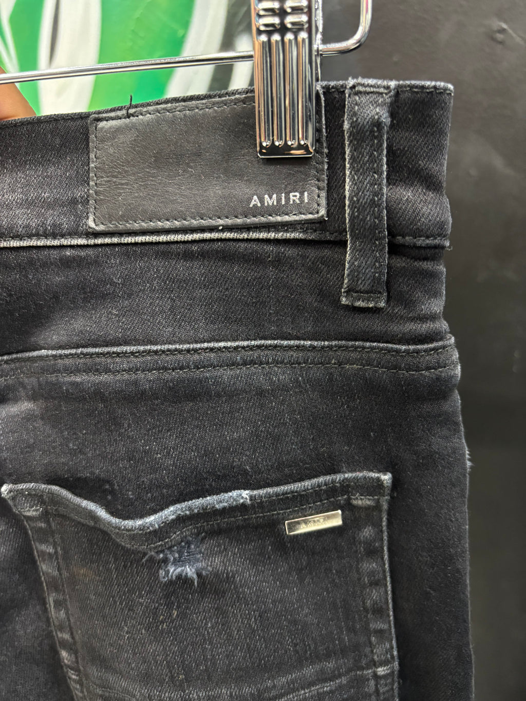 Amiri jeans MX1 pink rubble patch sz 30 U