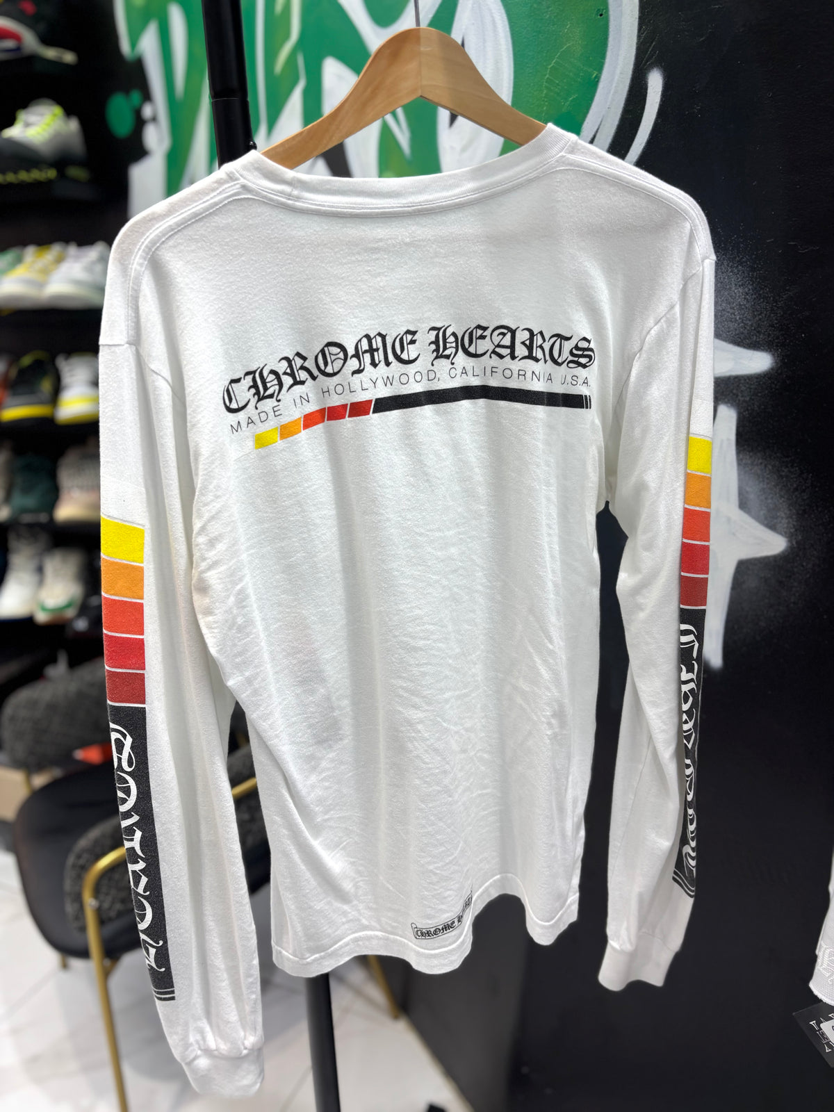 Chrome heart california longsleeve sz Medium U