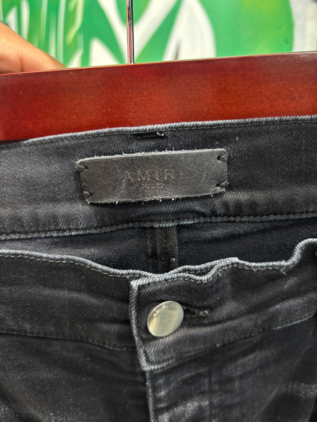 Amiri jeans MX1 blue patch sz 33 U
