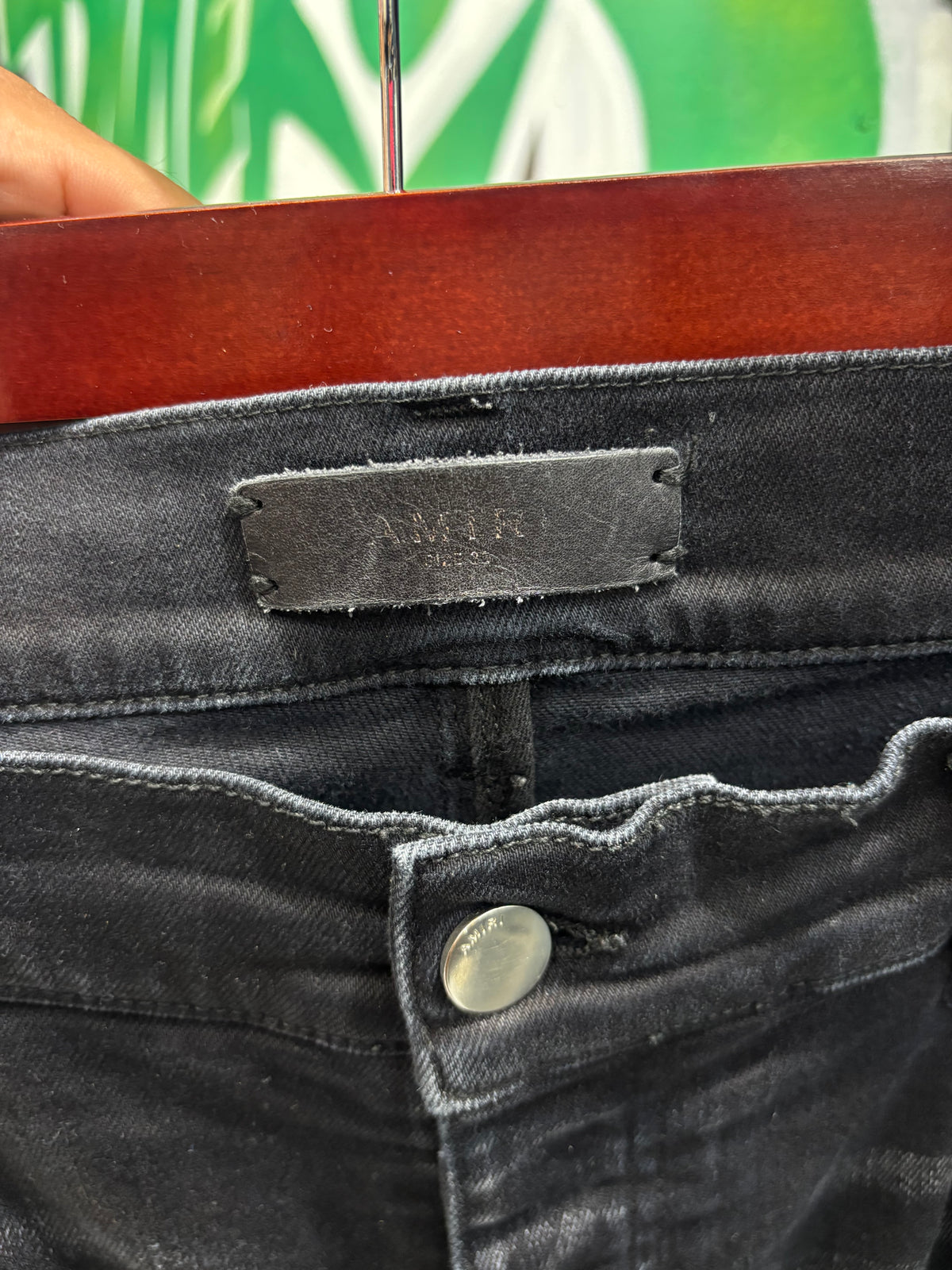 Amiri jeans MX1 blue patch sz 33 U