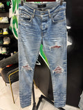 Amiri jeans MX1 red paisley patch sz 29 New