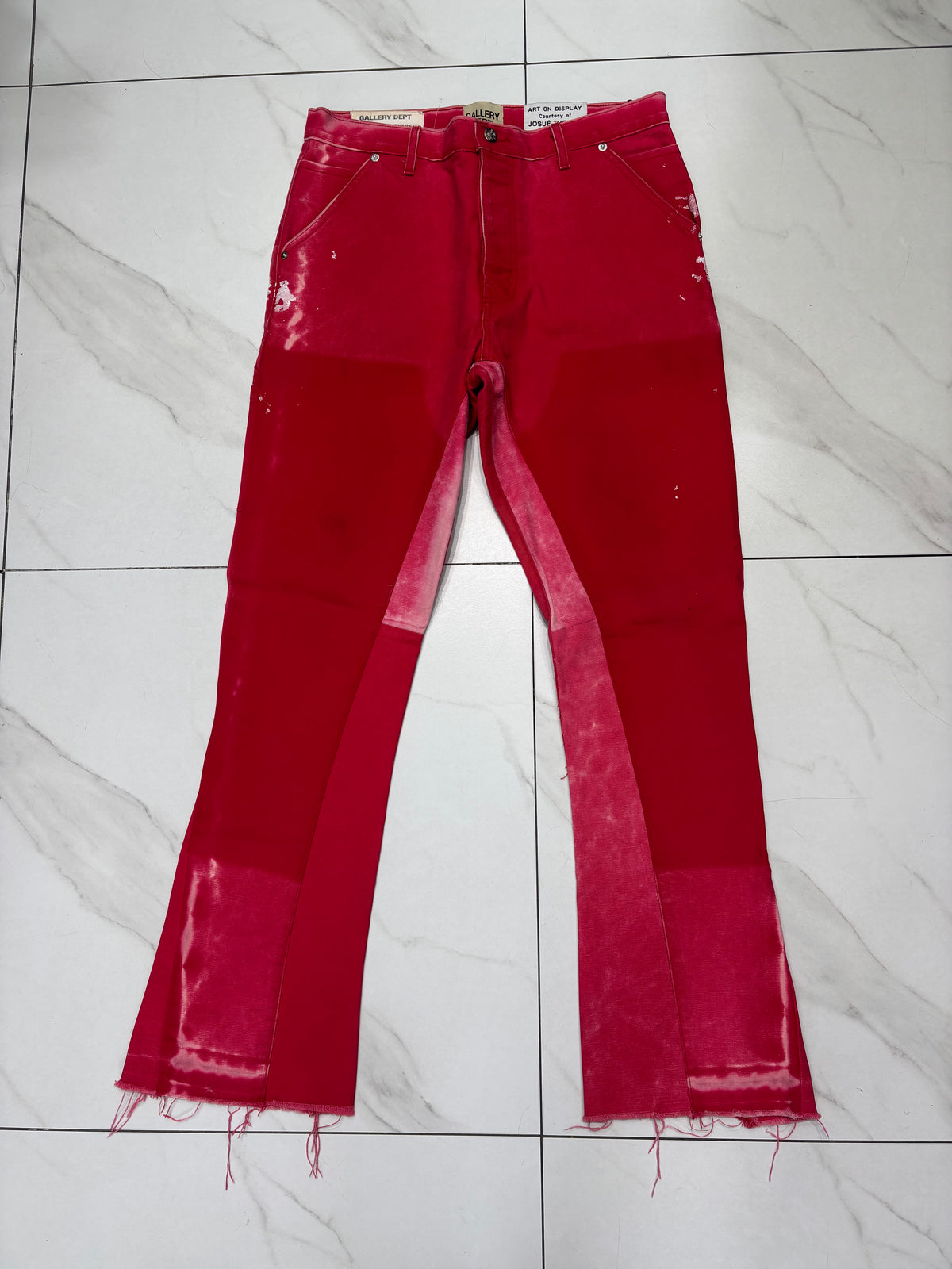 Gallery dept red carpenter pants sz 34 U
