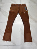Gallery dept brown carpenter pants sz 33 U